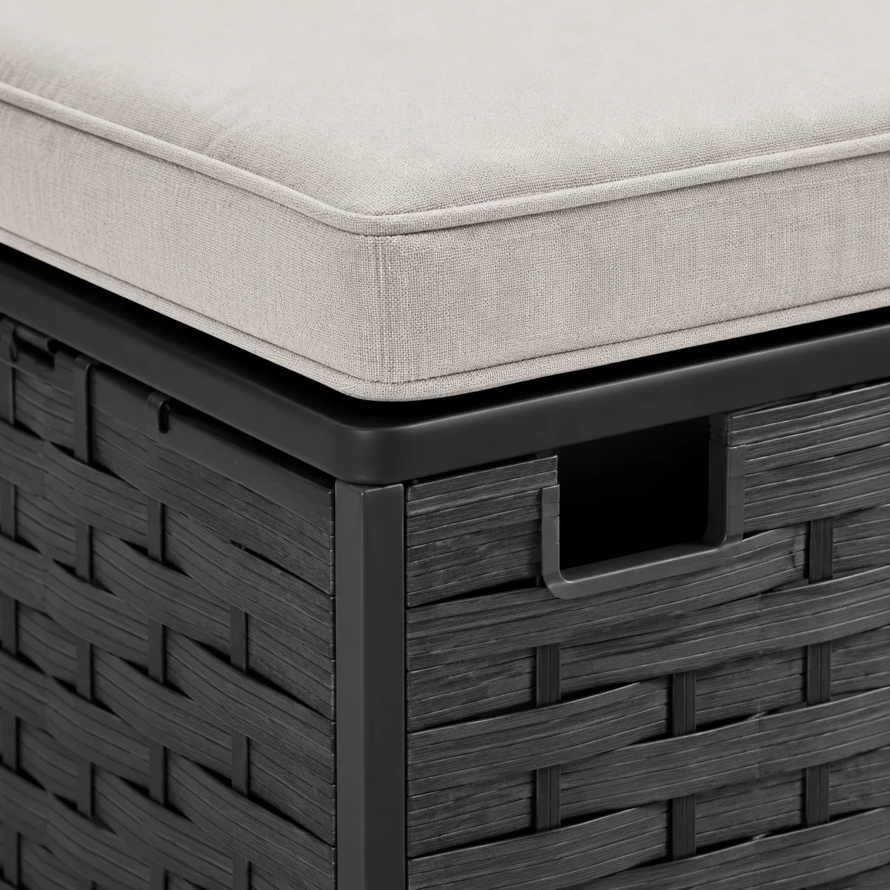 Teravuq Outdoor Ottoman with Storage - Image 2