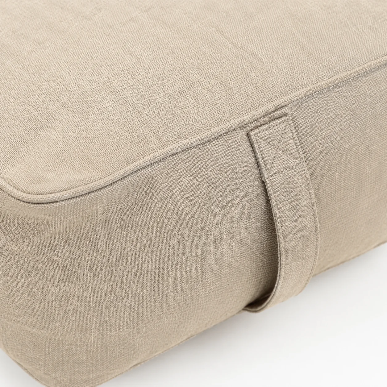 Teravuq Outdoor Floor Pouf Set of 2 - Image 2
