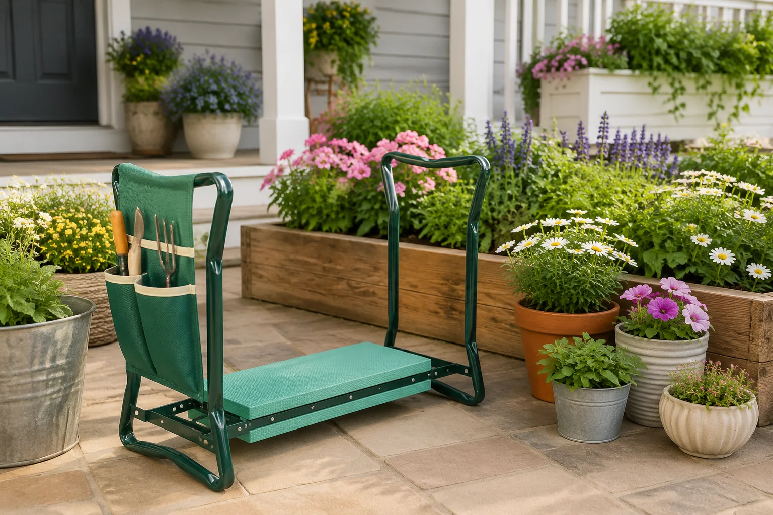 Teravuq Outdoor Garden Kneeler and Seat - Image 3