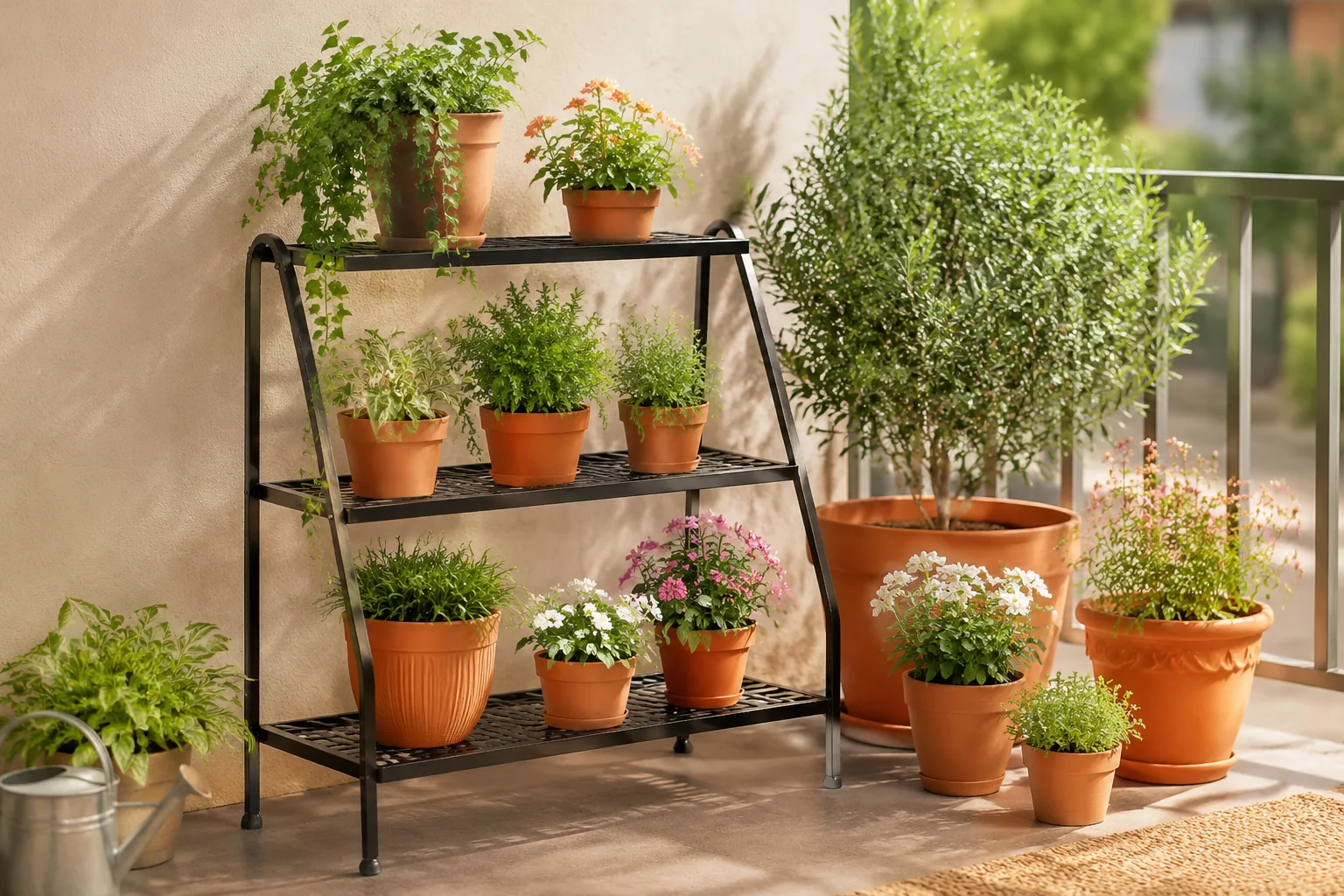 Teravuq 3-Tier Outdoor Plant Stand - Image 3