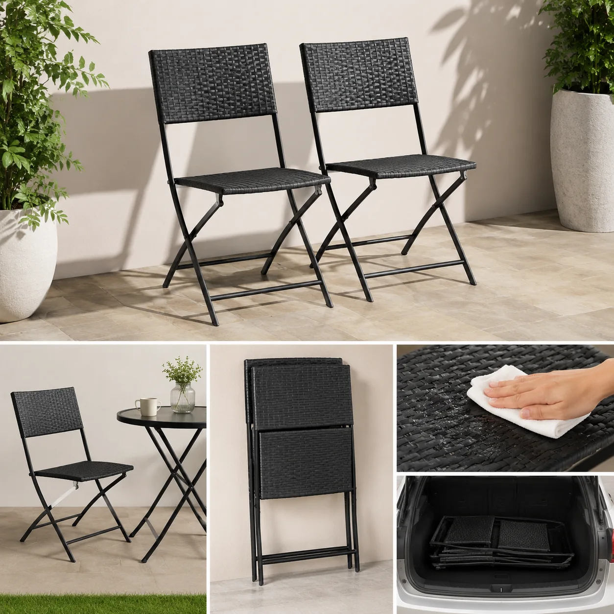 Teravuq 2-Piece Patio Bistro Chair Set - Image 4